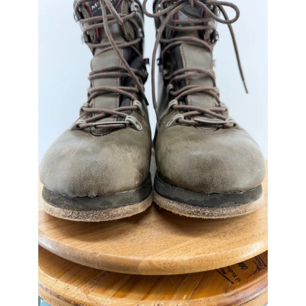 Simms Freestone Wading Boots Mens 8‎ Brown Felt Sole Fly Fishing Gear 23914-00